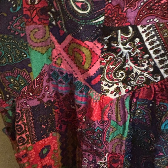 Colorful patchwork overalls - Picture 3 of 3